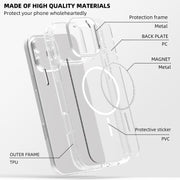 For iPhone 16e Star Shield Thin Circle MagSafe Phone Case(Light Blue)