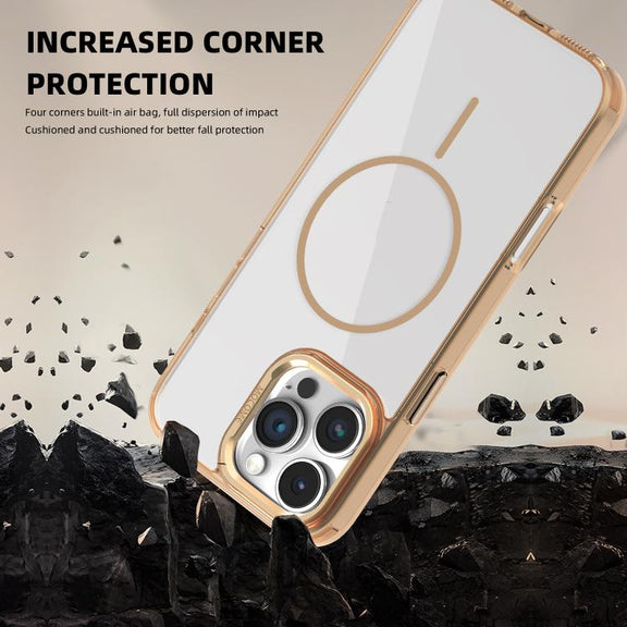 For iPhone 16e Star Shield Thin Circle MagSafe Phone Case(Light Blue)