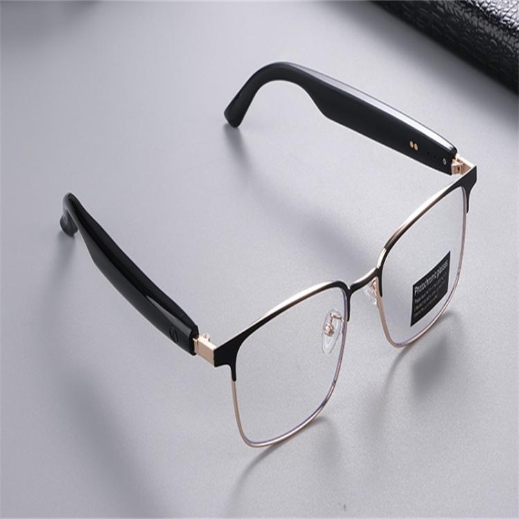GS06 Smart Glasses, Support AI Smart Chip / Bluetooth Call / Outdoor Sports(Gold)