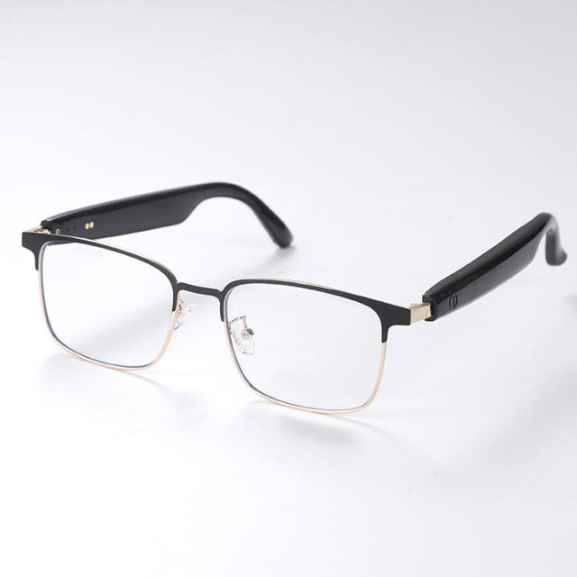 GS06 Smart Glasses, Support AI Smart Chip / Bluetooth Call / Outdoor Sports(Gold)