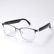 GS06 Smart Glasses, Support AI Smart Chip / Bluetooth Call / Outdoor Sports(Silver)