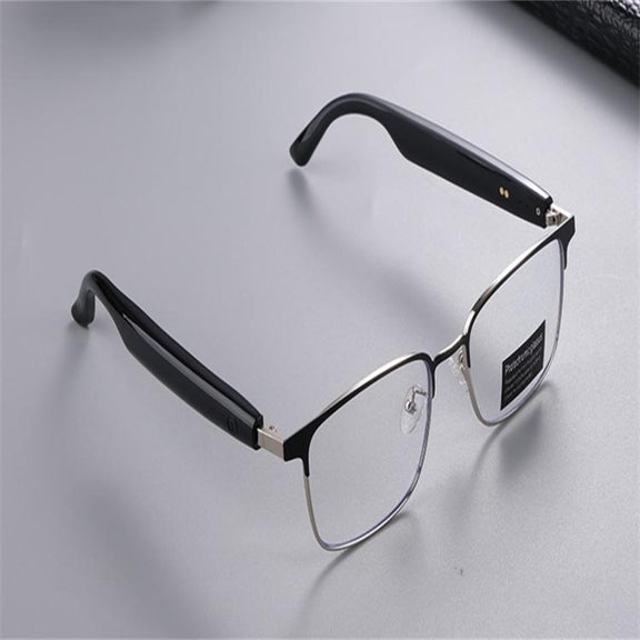 GS06 Smart Glasses, Support AI Smart Chip / Bluetooth Call / Outdoor Sports(Silver)