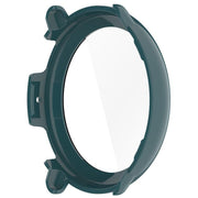 For Amazfit Active 2 A2437 Tempered Film Integrated PC Watch Protective Case(Pine Green)