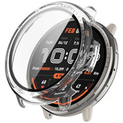 For Amazfit Active 2 A2437 Tempered Film Integrated PC Watch Protective Case(Transparent Color)
