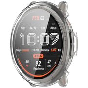 For Amazfit Active 2 A2437 Tempered Film Integrated PC Watch Protective Case(Transparent Color)
