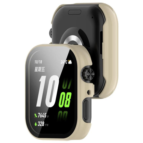 For Honor ROSSINI 2i Tempered Film Integrated PC Watch Protective Case(Ivory White)