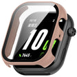 For Honor ROSSINI 2i Tempered Film Integrated PC Watch Protective Case(Cherry Pink) - Watch Cases by PMC TechLife | Online Shopping South Africa | PMC TechLife | Buy Now Pay Later Mobicred