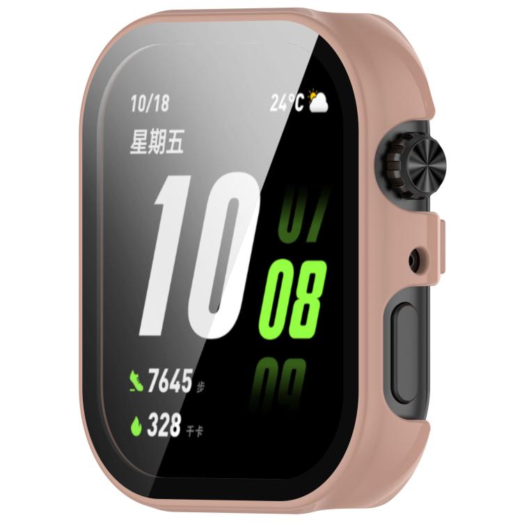 For Honor ROSSINI 2i Tempered Film Integrated PC Watch Protective Case(Cherry Pink)