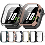 For Honor ROSSINI 2i Tempered Film Integrated PC Watch Protective Case(Cherry Pink)