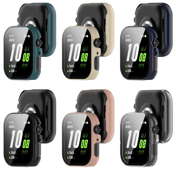 For Honor ROSSINI 2i Tempered Film Integrated PC Watch Protective Case(Black)