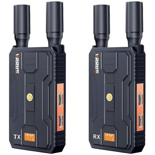 VRRIIS 097 4K HD Video HDMI Wireless Extender Kit Audio Video Wireless Transmitter Receiver, Plug:UK Plug - Adapter by PMC Jewellery | Online Shopping South Africa | PMC Jewellery | Buy Now Pay Later Mobicred