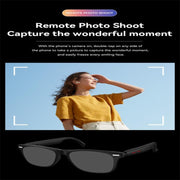 D13 Smart Glasses, Support Bluetooth Call / Bluetooth Music / Remote Control Photo(White)