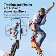 C16 Smart Bluetooth Remote Control Shooting Stand AI Auto-Tracking Selfie Stick