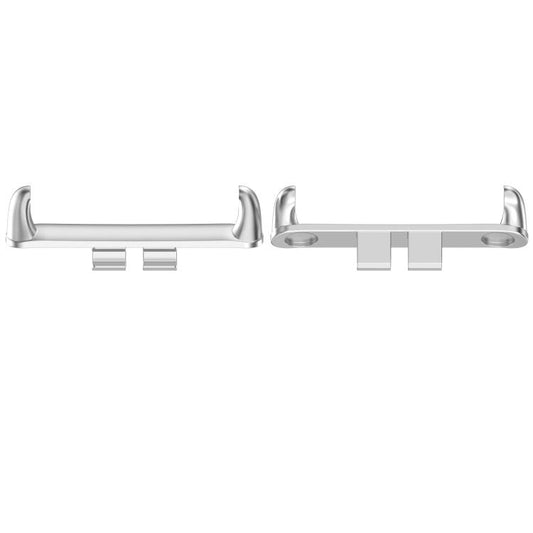 For Honor ROSSINI 2i 1 Pair Metal Head Watch Band Connector(Silver) - Other Accessories by PMC Jewellery | Online Shopping South Africa | PMC Jewellery | Buy Now Pay Later Mobicred
