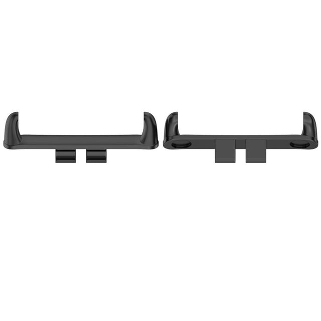 For Honor ROSSINI 2i 1 Pair Metal Head Watch Band Connector(Black)