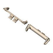 For Honor ROSSINI 2i 1 Pair Metal Head Watch Band Connector(Starlight)
