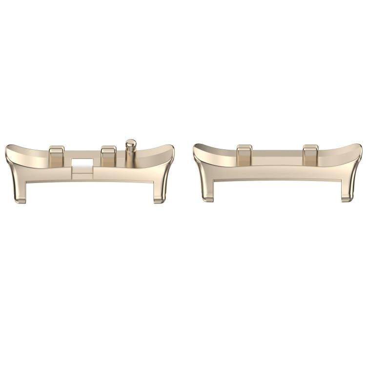 For Huawei Watch D2 1 Pair Metal Head Watch Band Connector(Starlight) - Other Accessories by PMC Jewellery | Online Shopping South Africa | PMC Jewellery | Buy Now Pay Later Mobicred