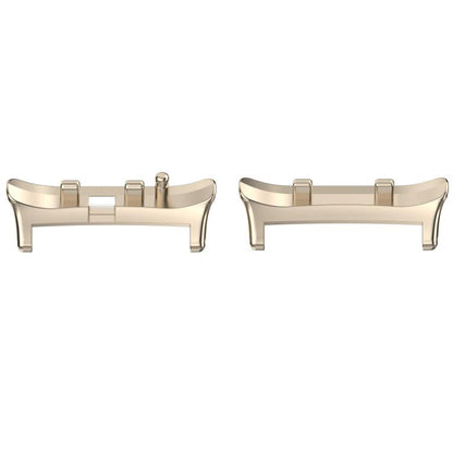 For Huawei Watch D2 1 Pair Metal Head Watch Band Connector(Starlight) - Other Accessories by PMC Jewellery | Online Shopping South Africa | PMC Jewellery | Buy Now Pay Later Mobicred