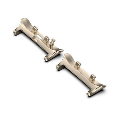 For Huawei Watch D2 1 Pair Metal Head Watch Band Connector(Starlight) - Other Accessories by PMC Jewellery | Online Shopping South Africa | PMC Jewellery | Buy Now Pay Later Mobicred