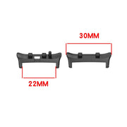 For Huawei Watch D2 1 Pair Metal Head Watch Band Connector(Gray)