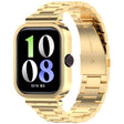 For vivo Watch GT Watch Frame Integrated Three Beads Stainless Steel Watch Band(Gold) - free shipping - PMC TechLife - Order now!