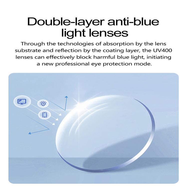 W100B Smart Glasses, Support AI Conversation / AI Intelligent Translation / Bluetooth Call(White)