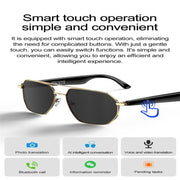 W100C Smart Glasses, Support AI Conversation / AI Intelligent Translation / Bluetooth Call(Black)