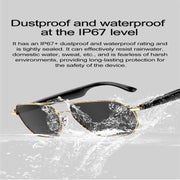 W100C Smart Glasses, Support AI Conversation / AI Intelligent Translation / Bluetooth Call(Black)