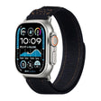 For Apple Watch 42mm / 41mm / 40mm / 38mm Kalebol Cool Denim Nylon Hook and Loop Fastener Watch Band(Black) - free shipping - PMC TechLife - Order now!