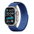 For Apple Watch 42mm / 41mm / 40mm / 38mm Kalebol Cool Denim Nylon Hook and Loop Fastener Watch Band(Blue) - free shipping - PMC TechLife - Order now!