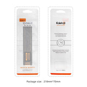 For Apple Watch 46mm / 49mm / 45mm / 44mm Kalebol Cool Denim Nylon Hook and Loop Fastener Watch Band(Dark Blue)
