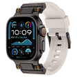 For Apple Watch 46mm / 49mm / 45mm / 44mm Kalebol Outdoor Explorer Metal Connector TPU Watch Band(Black Starlight) - free shipping - PMC TechLife - Order now!