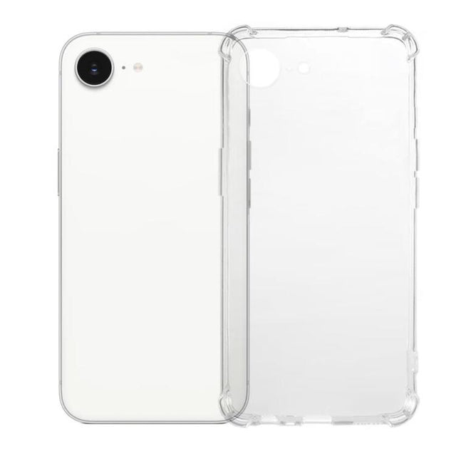 For iPhone 16e Kalebol 1.5mm Four-Corner Airbags Shockproof Transparency TPU Phone Case