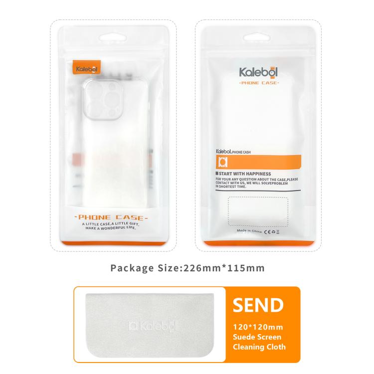 For iPhone 17 Pro Kalebol 1.5mm Four-Corner Airbags Shockproof Transparency TPU Phone Case - iPhone 17 Pro Cases by Kalebol | Online Shopping South Africa | PMC Jewellery | Buy Now Pay Later Mobicred