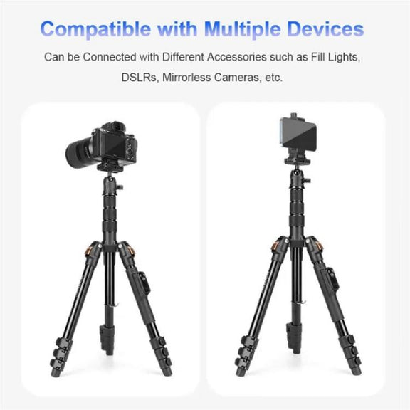 YUNTENG VCT-180 Selfie Stick Foldable Photography Camera Tripod Live Streaming Stand