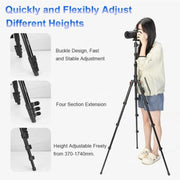 YUNTENG VCT-180 Selfie Stick Foldable Photography Camera Tripod Live Streaming Stand