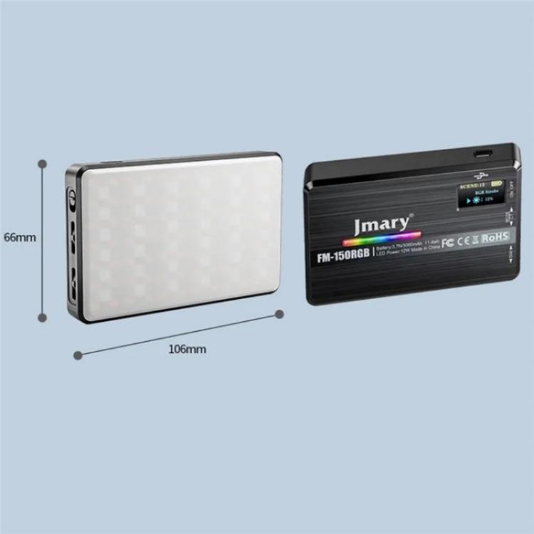 JMARY FM-150RGB For Smartphone Laptop Camera Portable LED RGB Photography Video Light - free shipping - PMC TechLife - Order now!