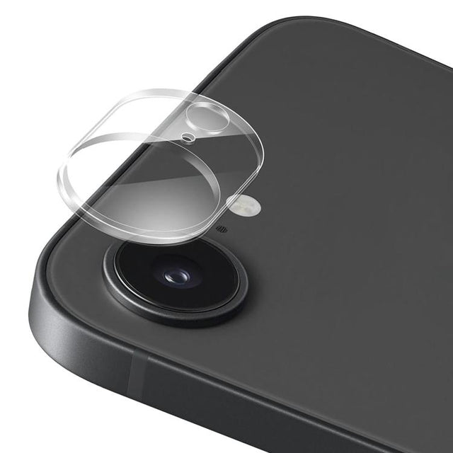 For iPhone 16e Kalebol Transparent One Piece Lens Protection Film