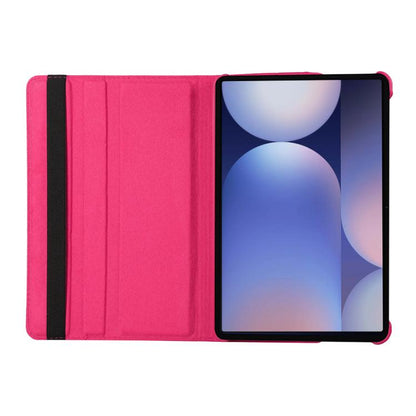 For Samsung Galaxy Tab S10+ / S9 FE+ / S9+ ENKAY 360 Degree Rotation Litchi Leather Smart Tablet Case(Dark Blue) - free shipping - PMC Jewellery - Order now!