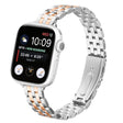 For Apple Watch 42mm / 41mm / 40mm / 38mm Small Waist Slingshot Buckle Steel Watch Band(Between Rose Gold) - free shipping - PMC TechLife - Order now!