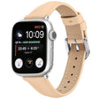 For Apple Watch 46mm / 49mm / 45mm / 44mm Small Waist PU Leather Watch Band(Camel Color) - Watch Bands by PMC TechLife | Online Shopping South Africa | PMC TechLife | Buy Now Pay Later Mobicred