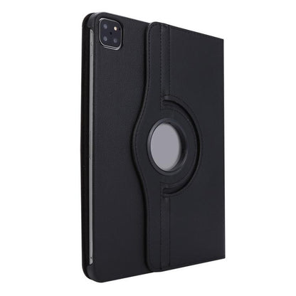 For iPad Air 11 2025 / 2024 / Air 10.9 2022 ENKAY 360 Degree Rotation Litchi Leather Smart Tablet Case(Dark Purple) - free shipping - PMC Jewellery - Order now!