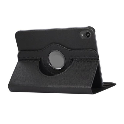 For iPad mini 2024 / mini 6 ENKAY 360 Degree Rotation Litchi Leather Smart Tablet Case(Black) - free shipping - PMC Jewellery - Order now!