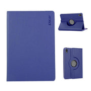 For iPad mini 2024 / mini 6 ENKAY 360 Degree Rotation Litchi Leather Smart Tablet Case(Dark Blue)