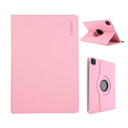 For iPad Pro 13 2024 ENKAY 360 Degree Rotation Litchi Leather Smart Tablet Case(Pink)