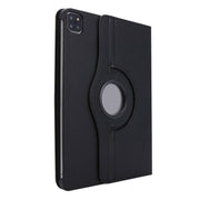 For iPad Pro 11 2024 ENKAY 360 Degree Rotation Litchi Leather Smart Tablet Case(Dark Blue)
