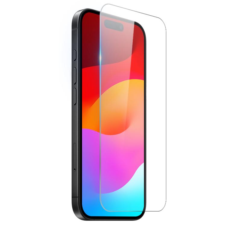 For iPhone 17 Air NORTHJO 2 in 1 TPU Airbag Shockproof Phone Case with Screen Film(Clear)