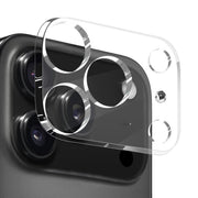For iPhone 17 Pro NORTHJO 3 in 1 TPU Airbag Shockproof Phone Case with Screen Protector Lens Film(Clear)