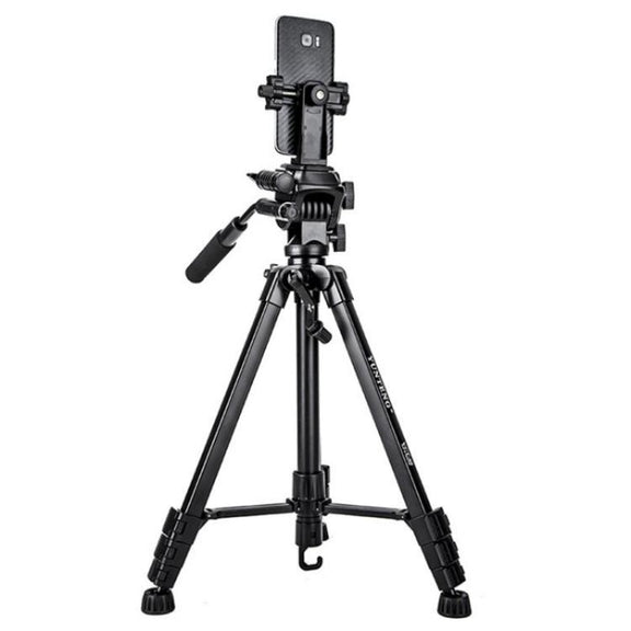 YUNTENG VCT-60 Retractable Tripod Stand For Smartphones DSLR Mirrorless Cameras