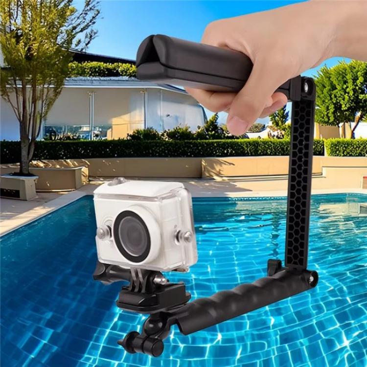 C062 Tri-folding Tripod Sports Camera Mobile Phone Selfie Stand Desktop Fixed Bracket